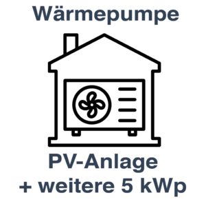 Wärmepumpe plus 5 kWp