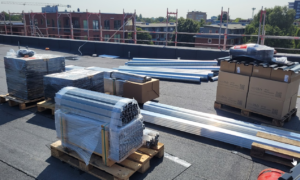 Kosten für eine Solaranlage beinhalten auch die Logistik vom Material